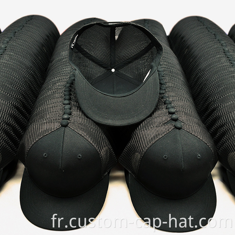 Flat Brim Mesh Cap